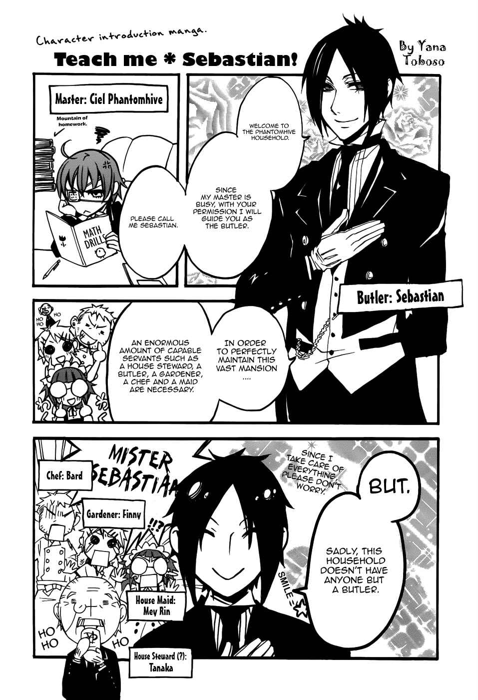 Kuroshitsuji Chapter 52 page 0