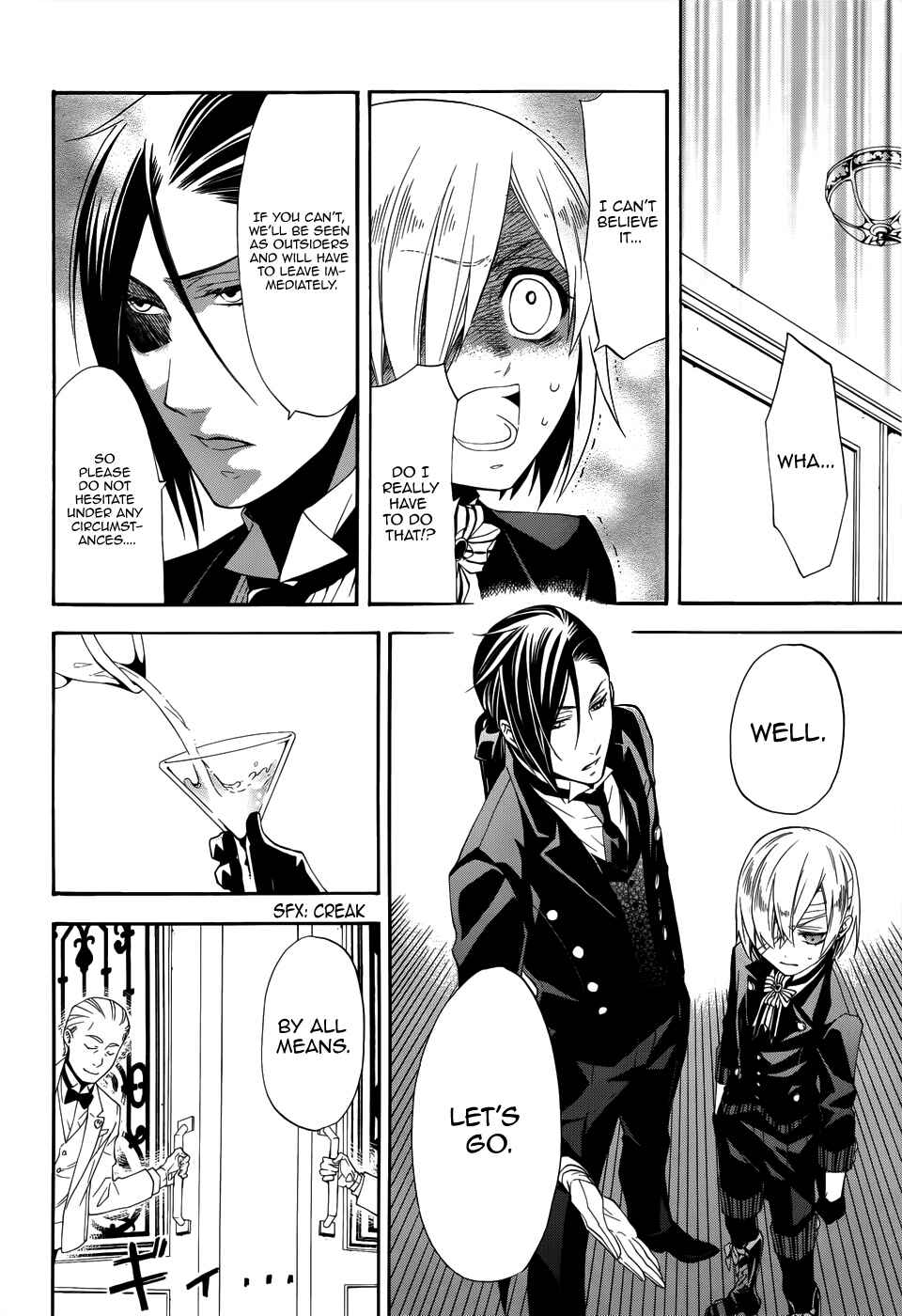 Kuroshitsuji Chapter 52 page 14