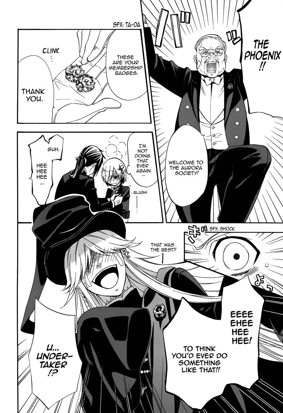 Kuroshitsuji Chapter 52 page 17