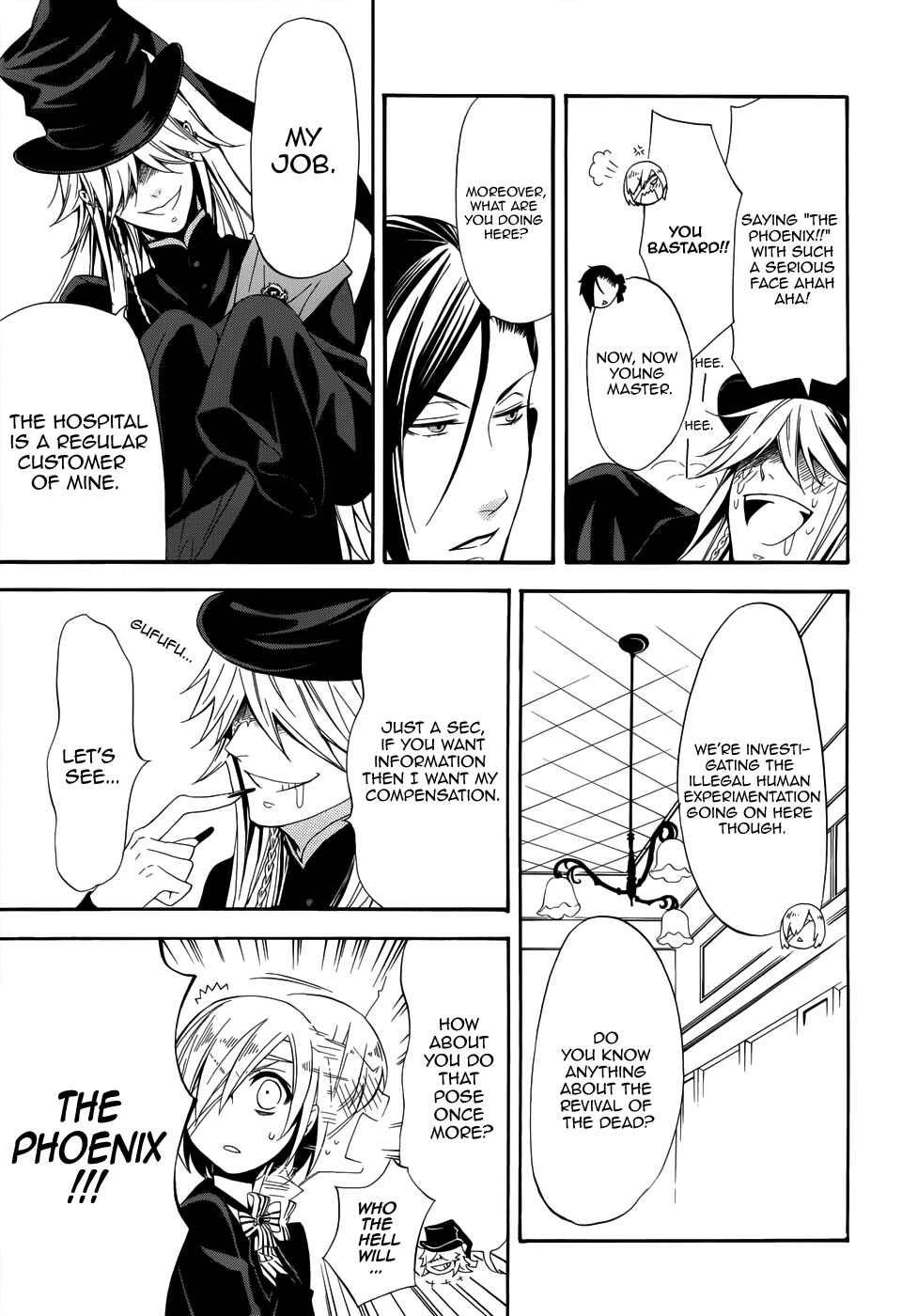 Kuroshitsuji Chapter 52 page 18