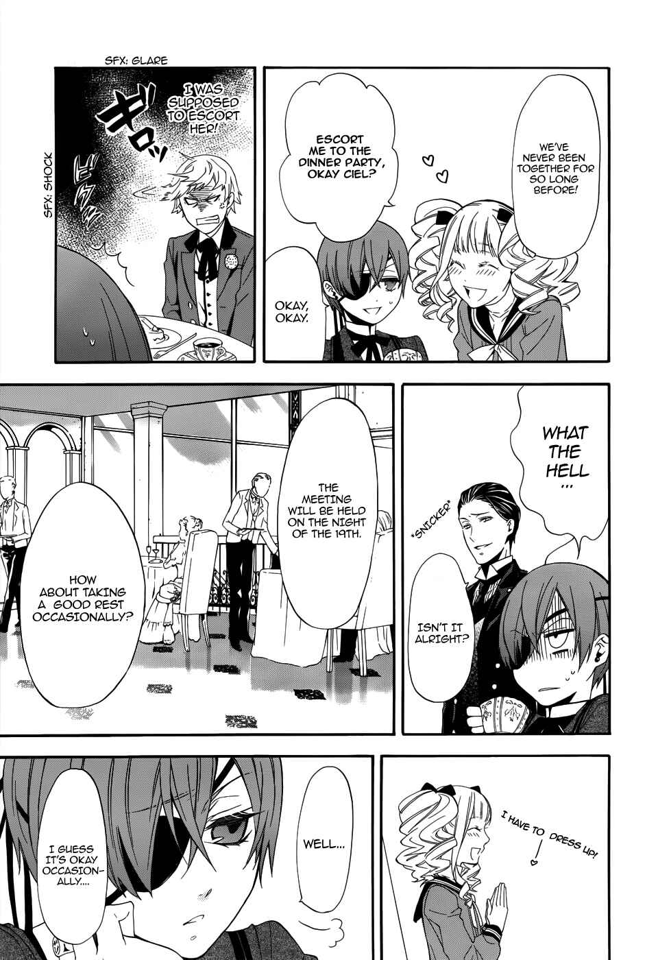 Kuroshitsuji Chapter 52 page 5