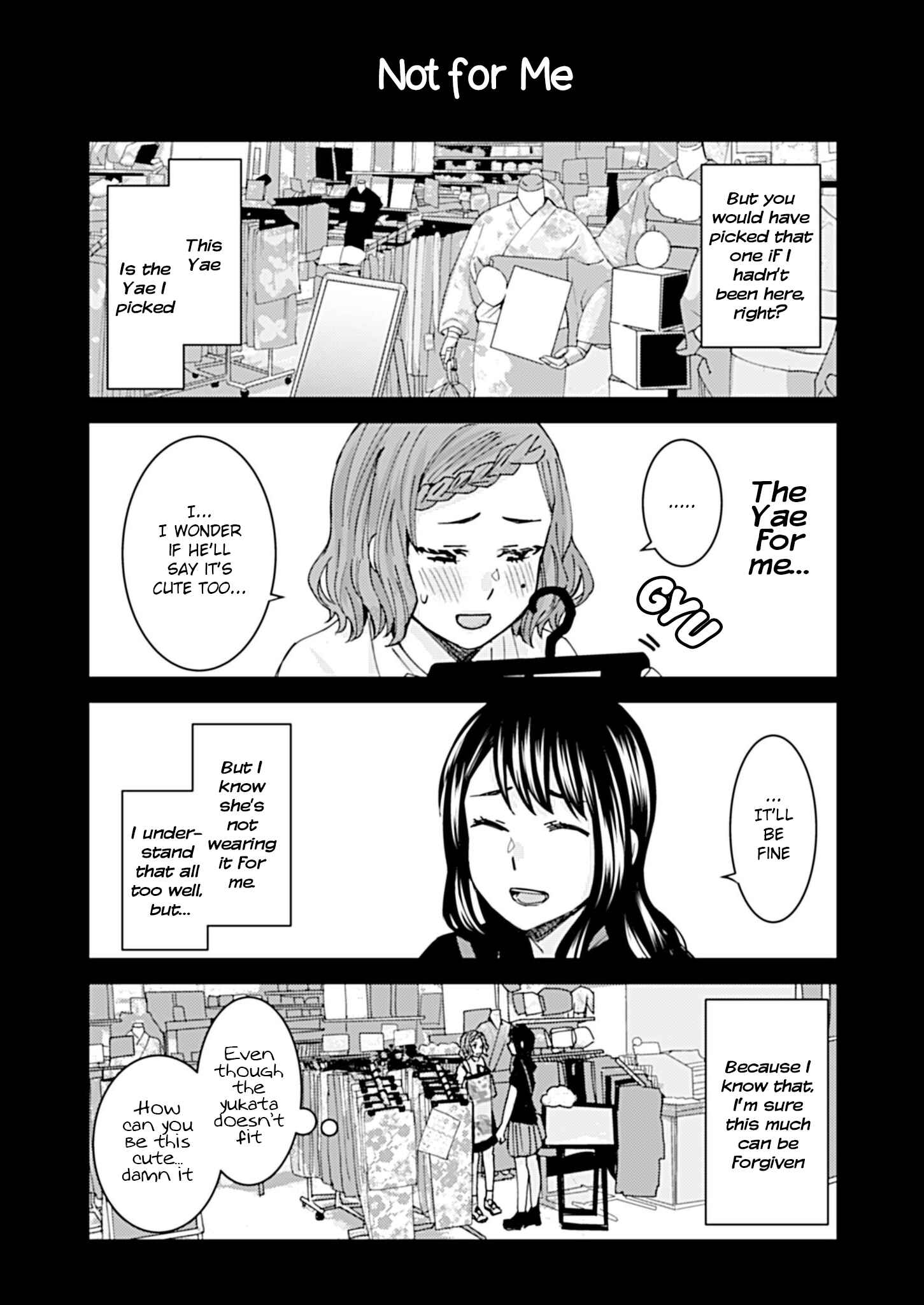 Kusanagi-sensei Is Being Tested Chapter 109 page 0