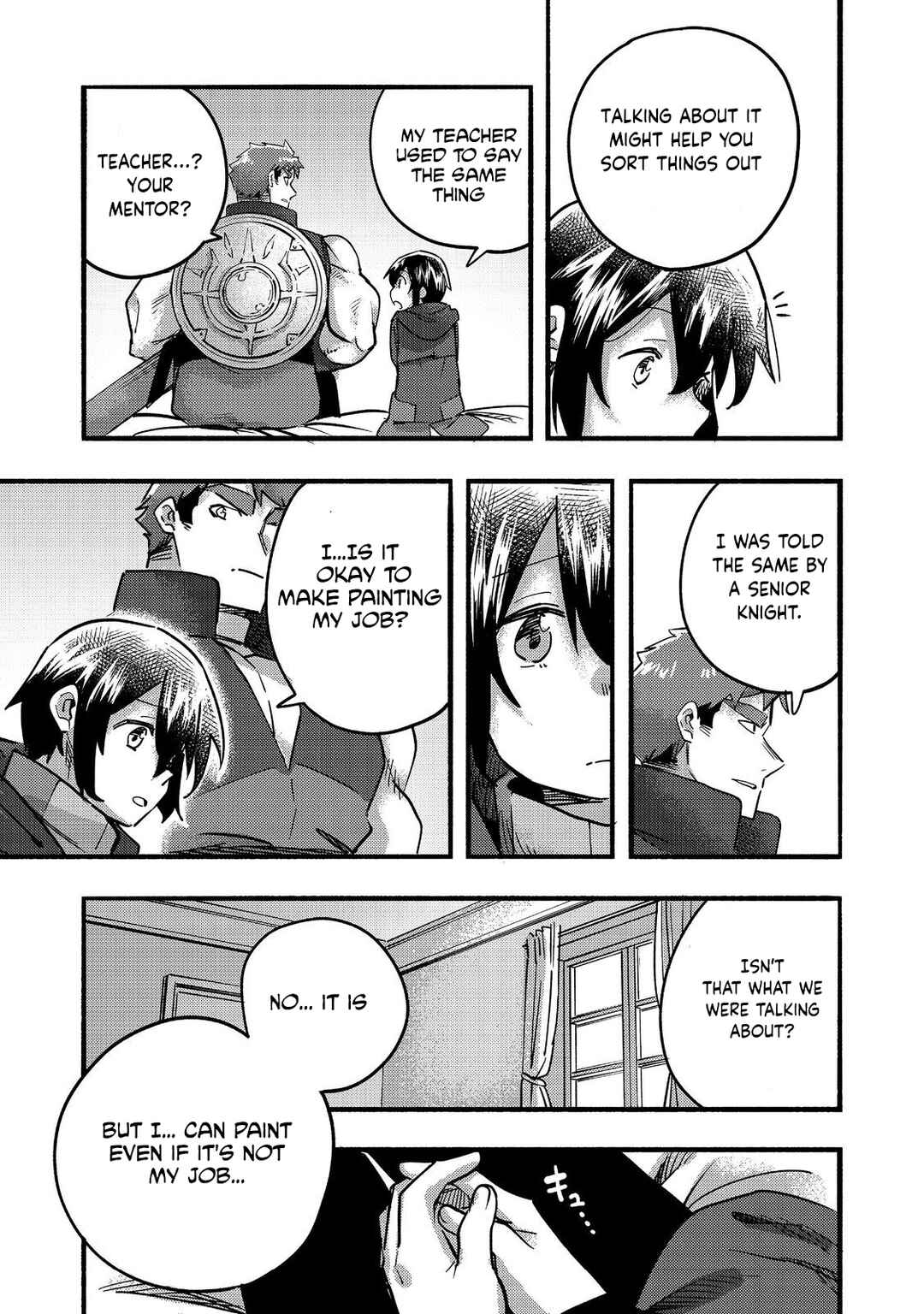 Kyou mo E ni Kaita Mochi ga Umai Chapter 22 page 25