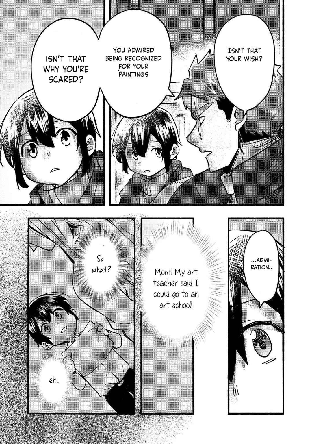 Kyou mo E ni Kaita Mochi ga Umai Chapter 22 page 29