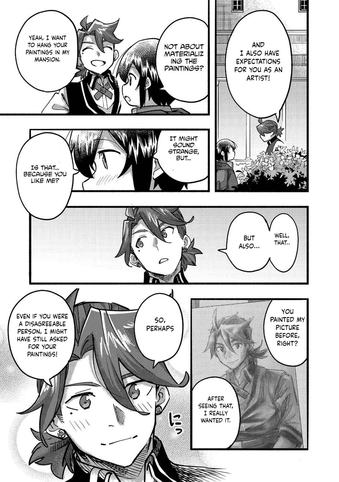 Kyou mo E ni Kaita Mochi ga Umai Chapter 22 page 35