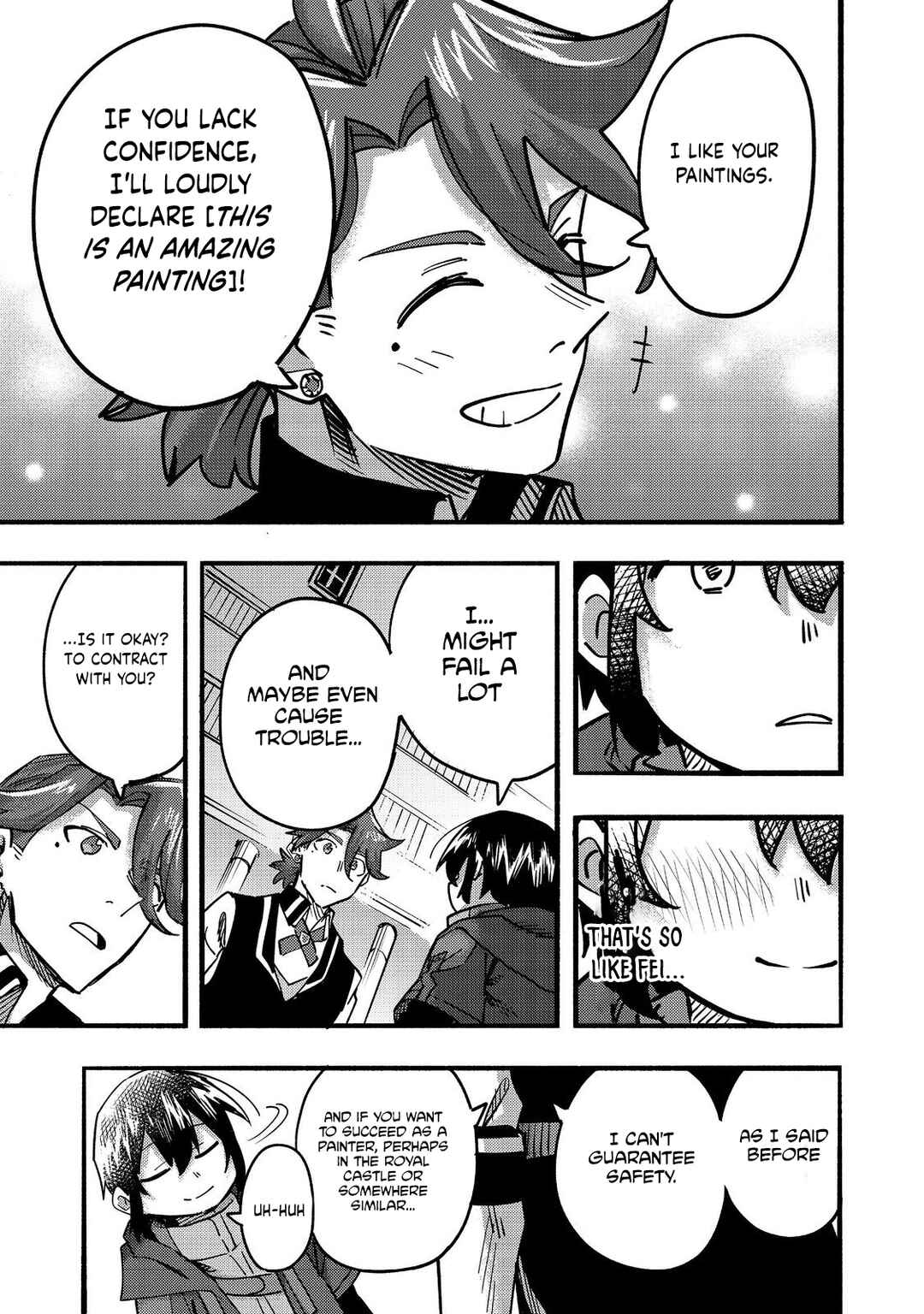 Kyou mo E ni Kaita Mochi ga Umai Chapter 22 page 37