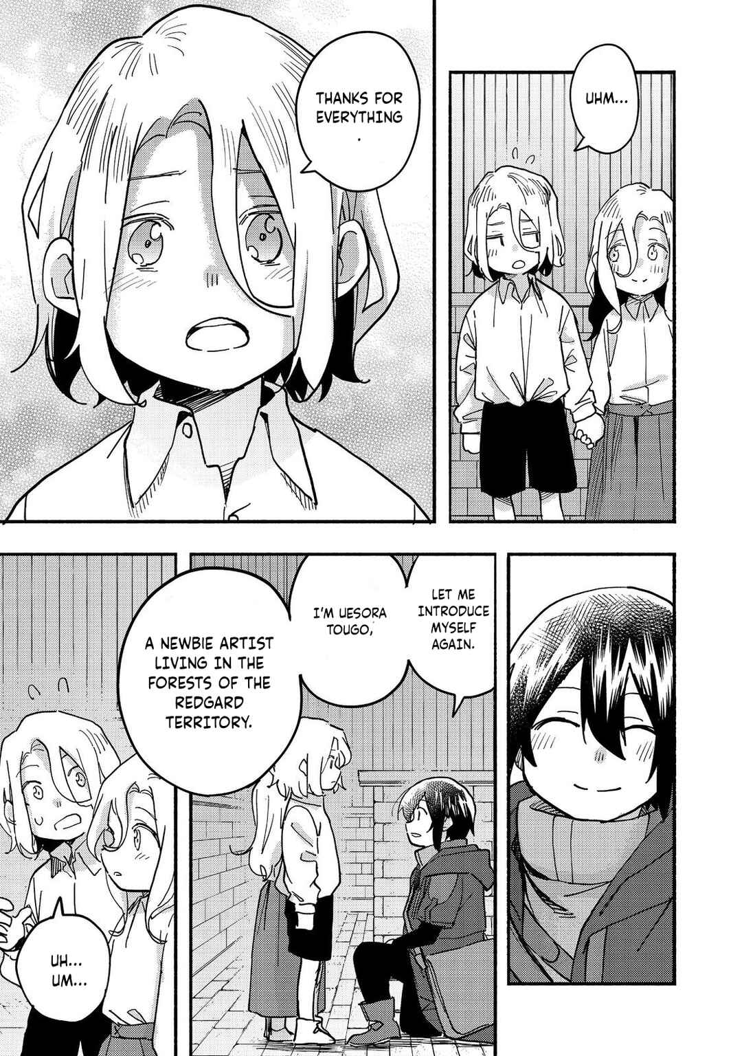 Kyou mo E ni Kaita Mochi ga Umai Chapter 26 page 37