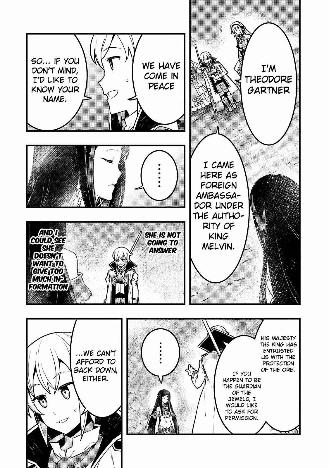 Kyoukai Meikyuu to Ikai no Majutsushi Chapter 33 page 4