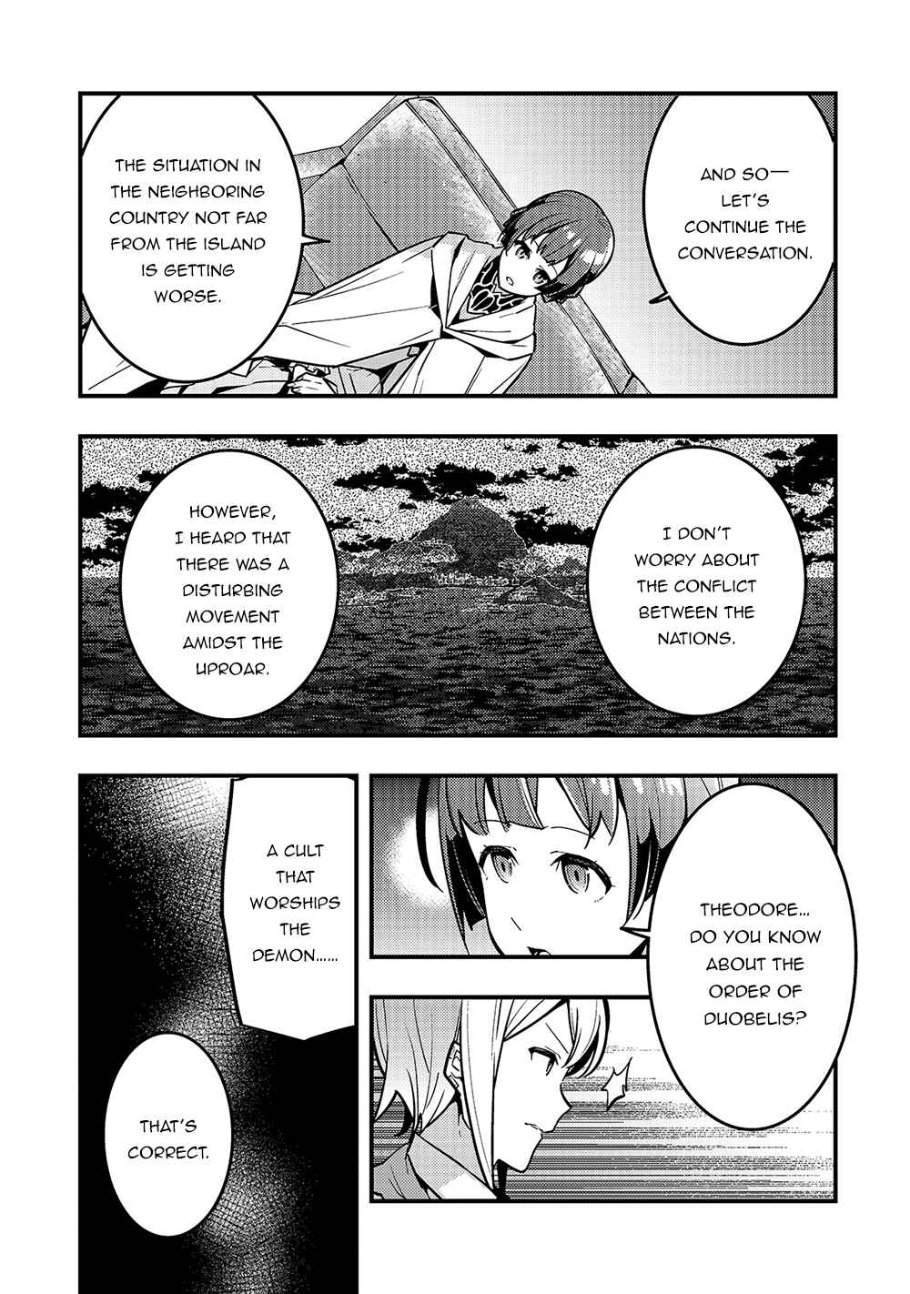 Kyoukai Meikyuu to Ikai no Majutsushi Chapter 40 page 9