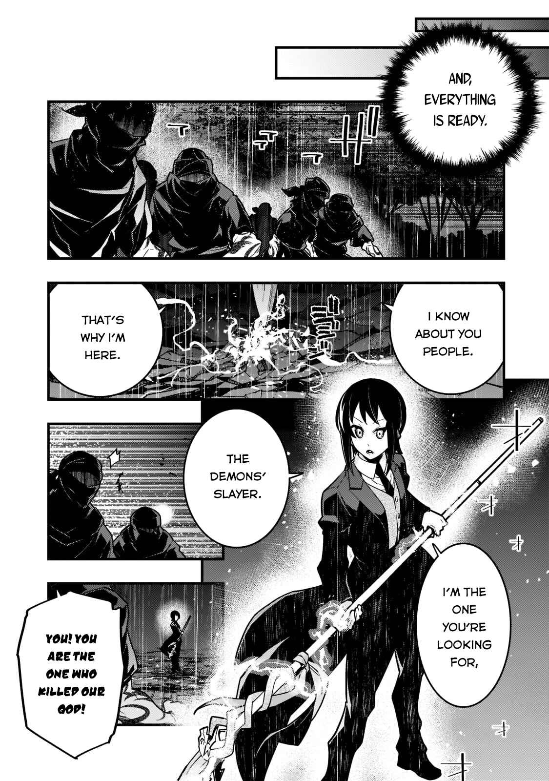 Kyoukai Meikyuu to Ikai no Majutsushi Chapter 42 page 13
