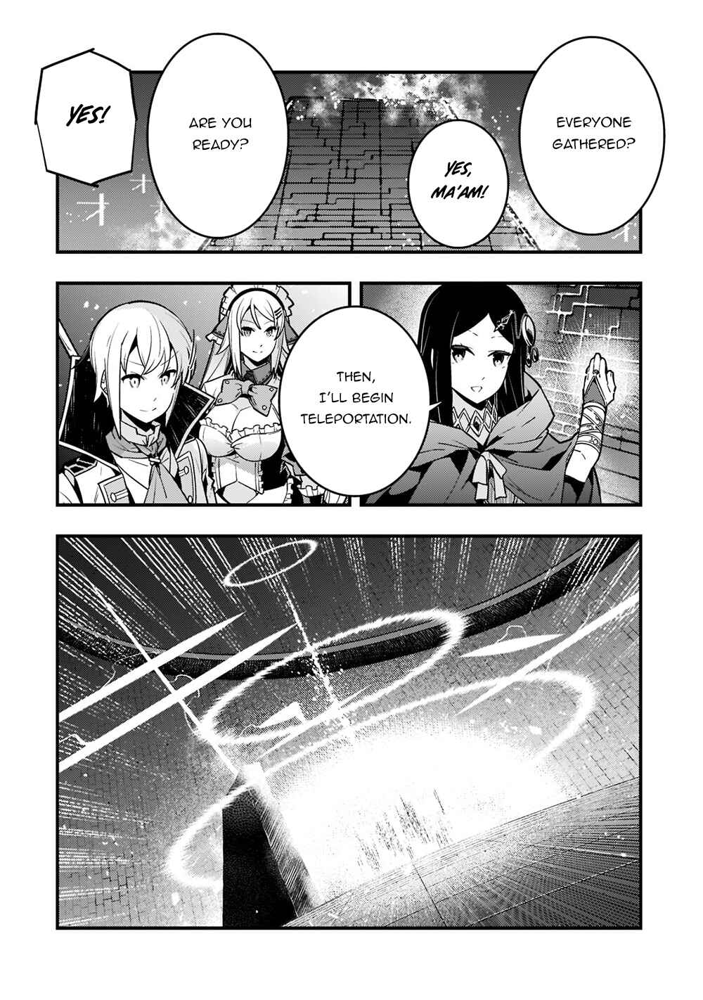 Kyoukai Meikyuu to Ikai no Majutsushi Chapter 49 page 11