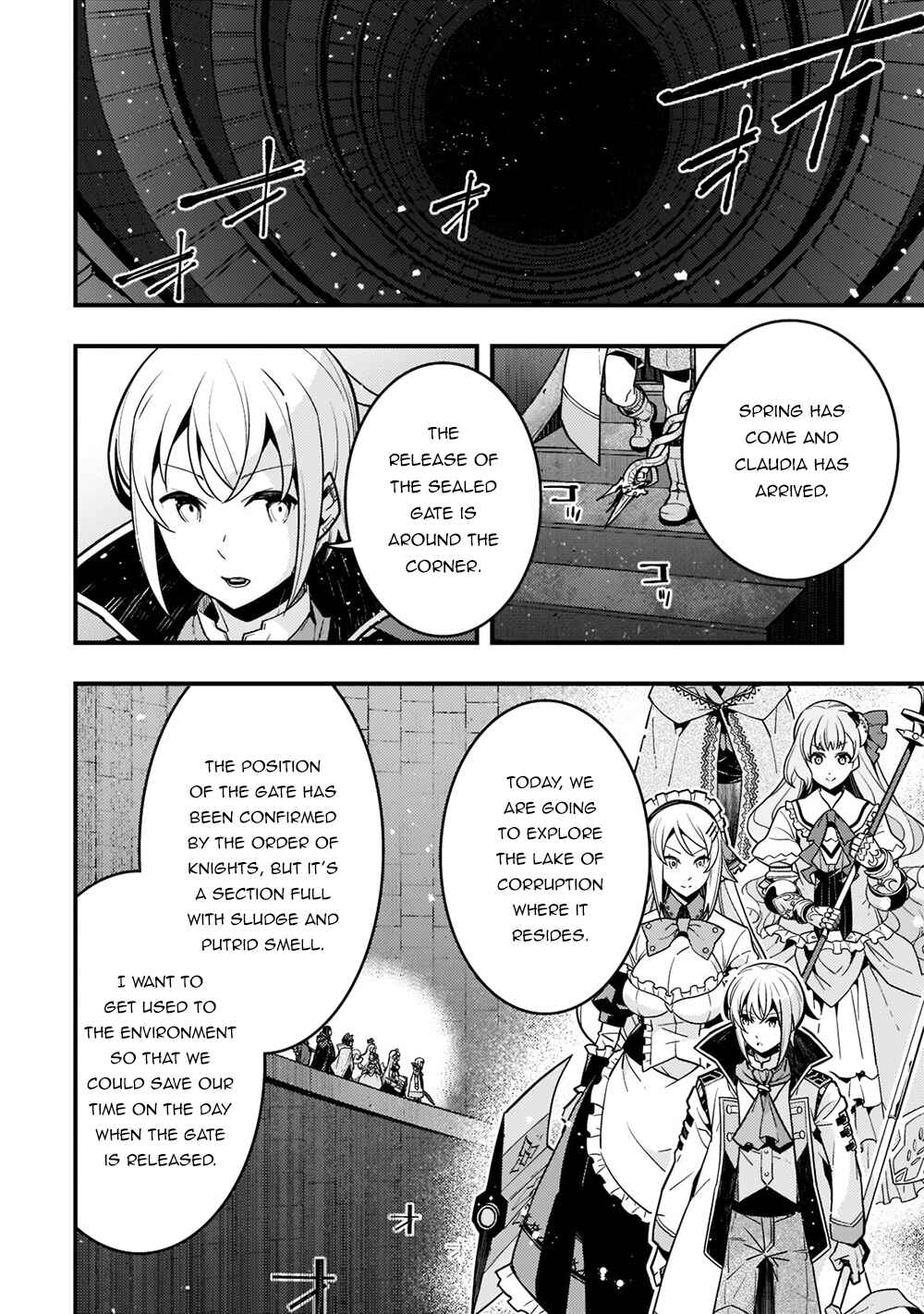 Kyoukai Meikyuu to Ikai no Majutsushi Chapter 49 page 2