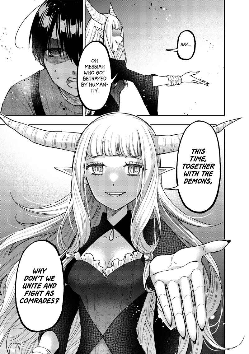 Kyuuseishu «Messiah» ~Isekai o Sukutta Motoyuusha ga Mamono no Afureru Genjitsu Sekai o Musou Suru~ Chapter 38 page 18