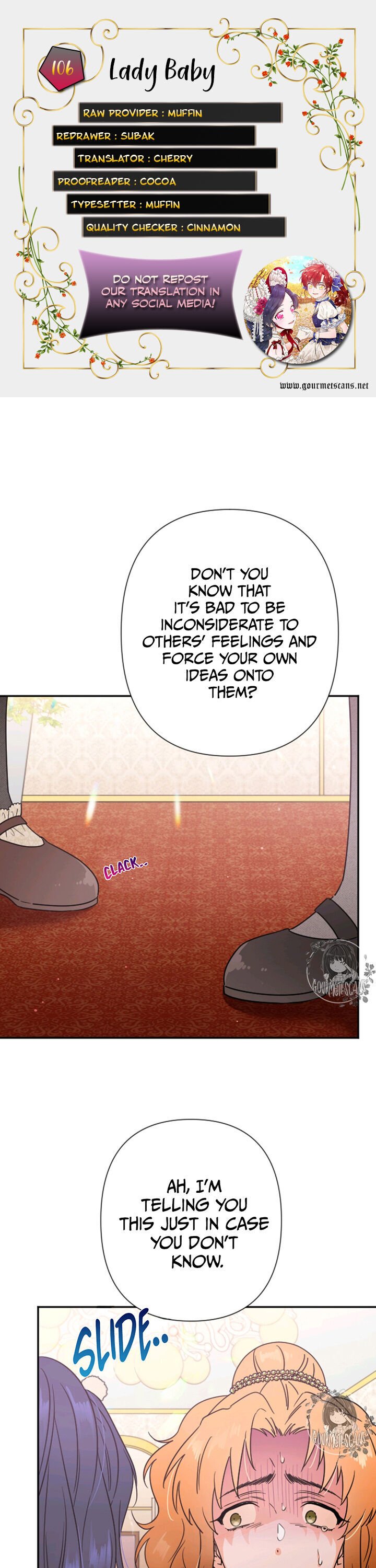 Lady Baby Chapter 106 page 0