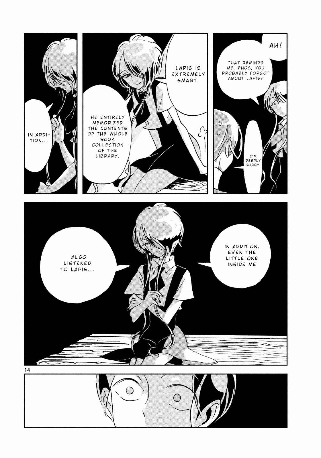 Land of the Lustrous Chapter 35 page 13