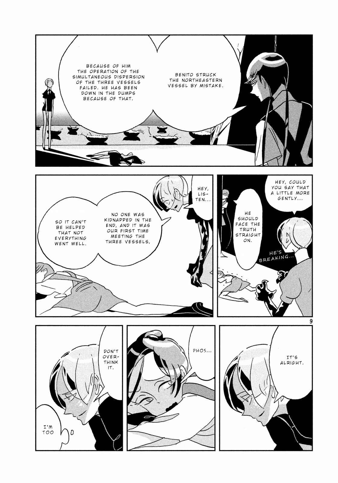 Land of the Lustrous Chapter 35 page 8