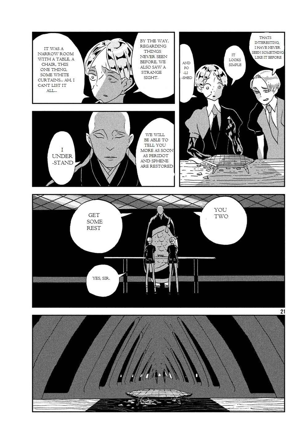 Land of the Lustrous Chapter 43 page 21