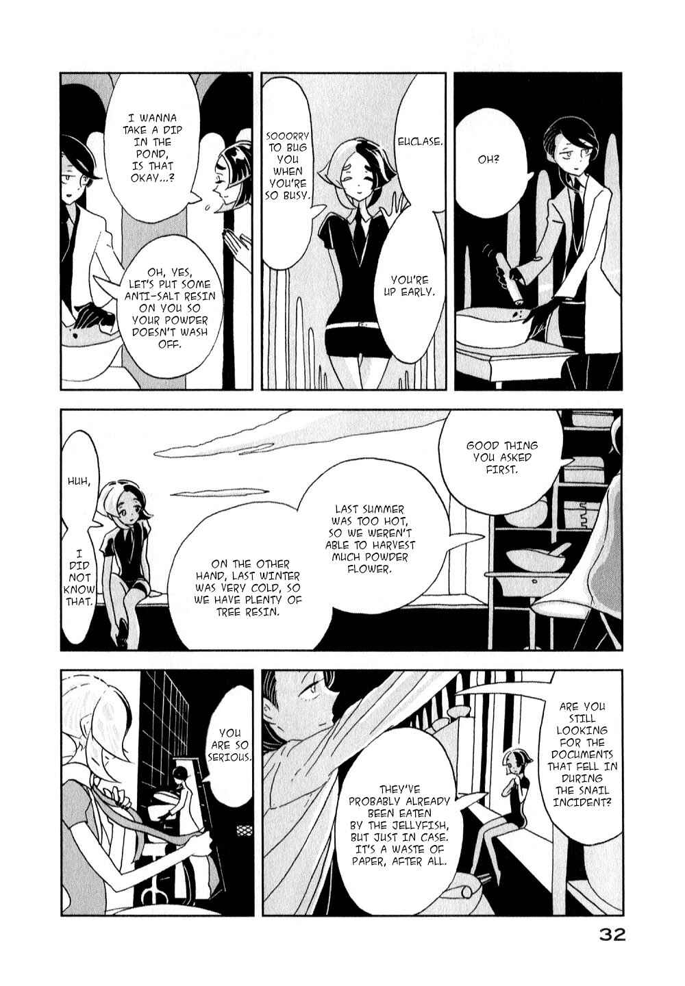 Land of the Lustrous Chapter 8 page 1