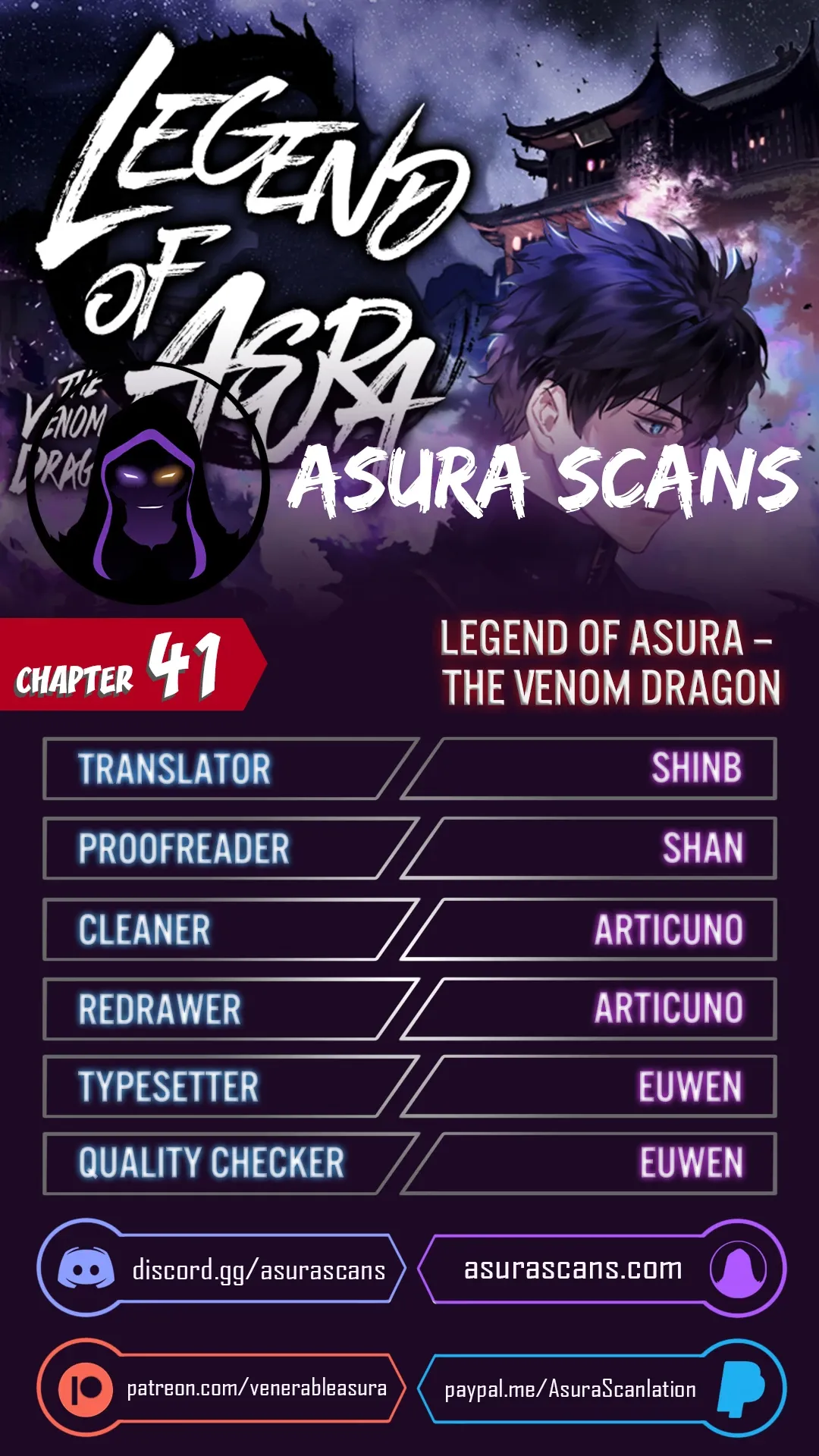 Legend of Asura – The Venom Dragon Chapter 41 page 0