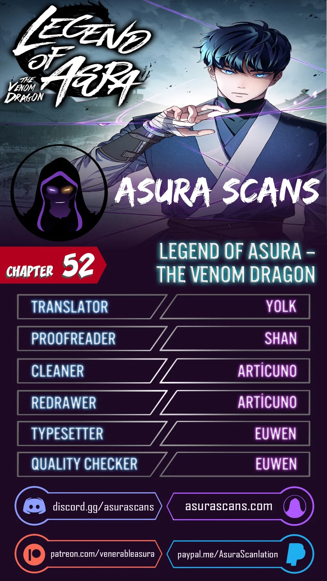 Legend of Asura – The Venom Dragon Chapter 52 page 0