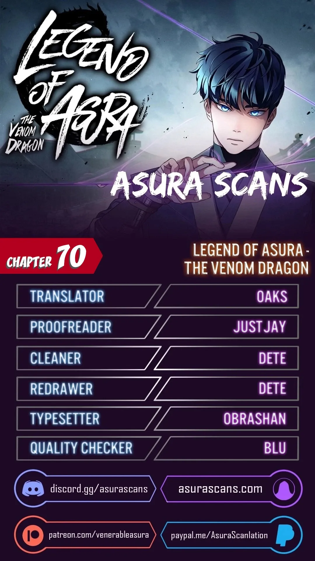 Legend of Asura – The Venom Dragon Chapter 70 page 0