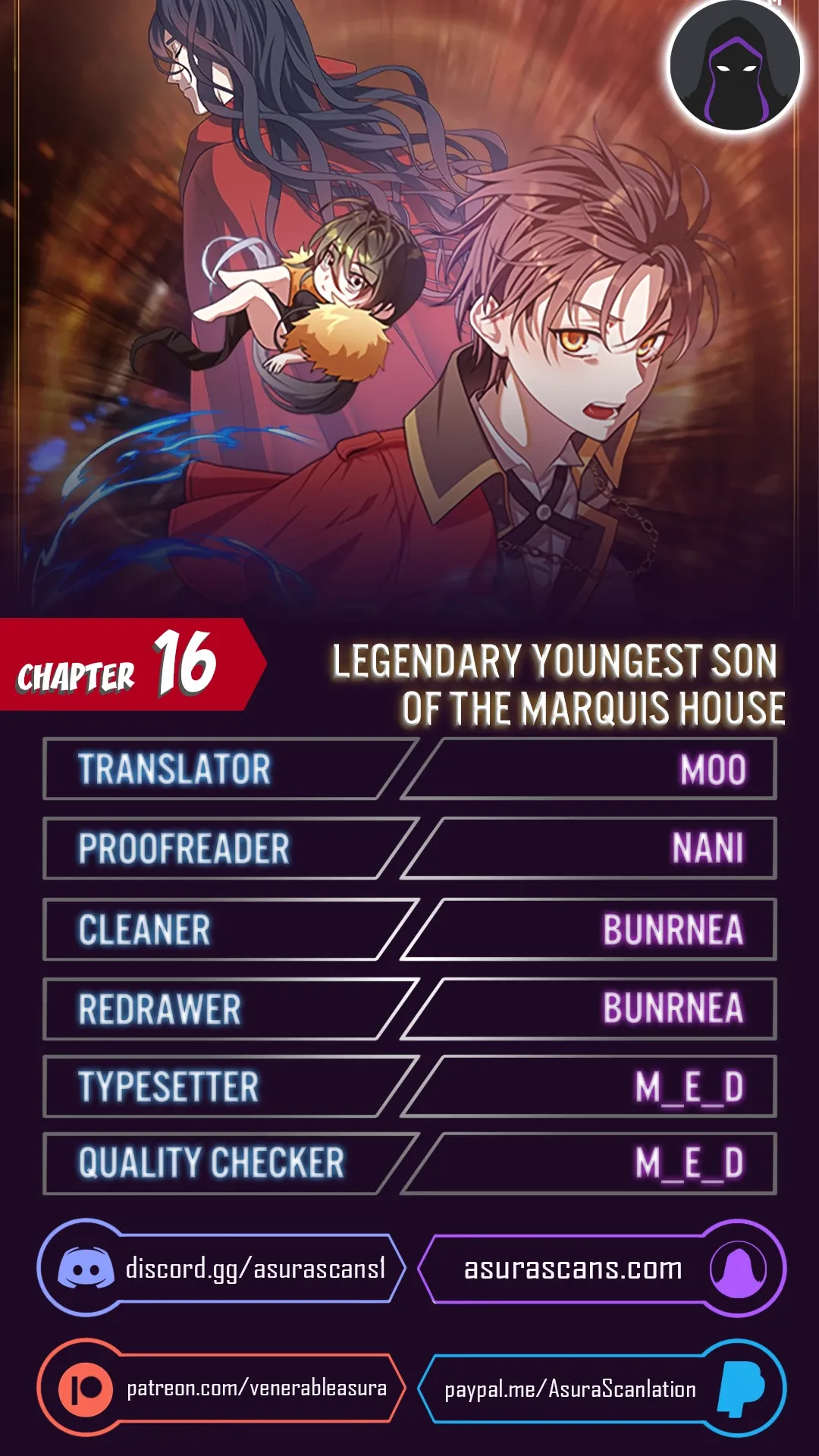 Legendary Youngest Son of the Marquis House Chapter 16 page 0