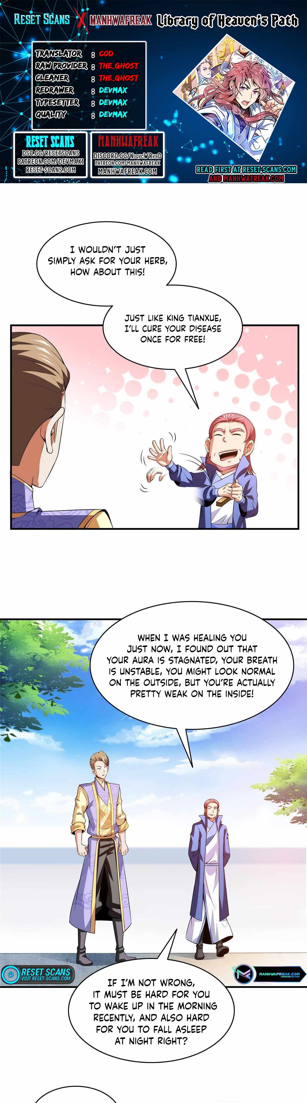 Library to Heaven’s Path Chapter 199 page 0