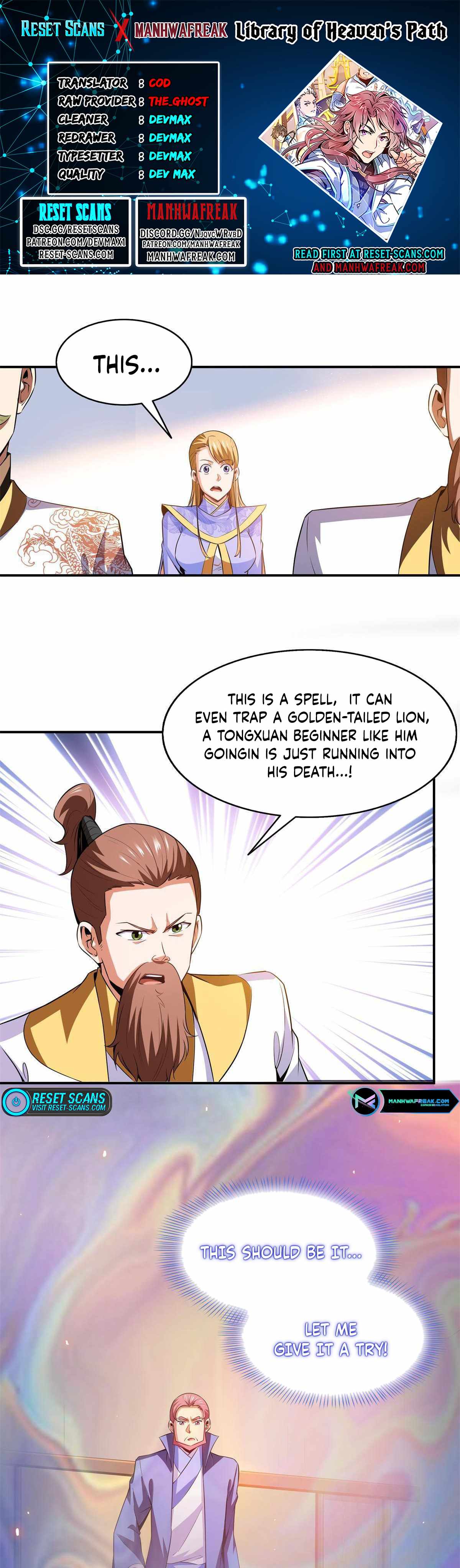 Library to Heaven’s Path Chapter 200 page 0