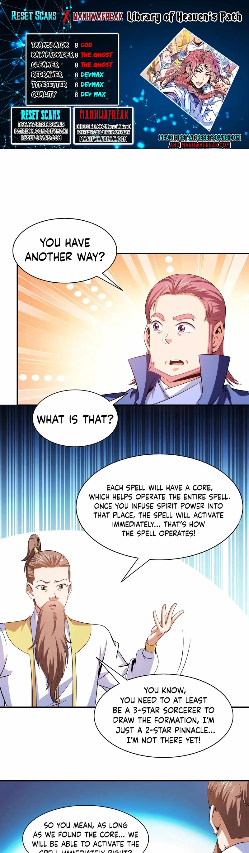 Library to Heaven’s Path Chapter 201 page 0