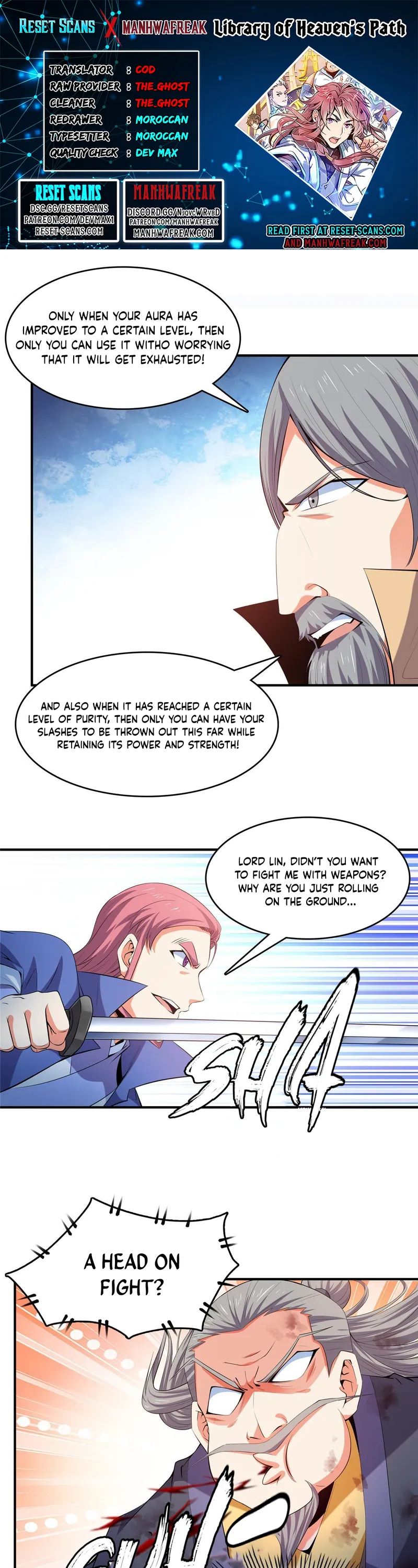 Library to Heaven’s Path Chapter 224 page 0