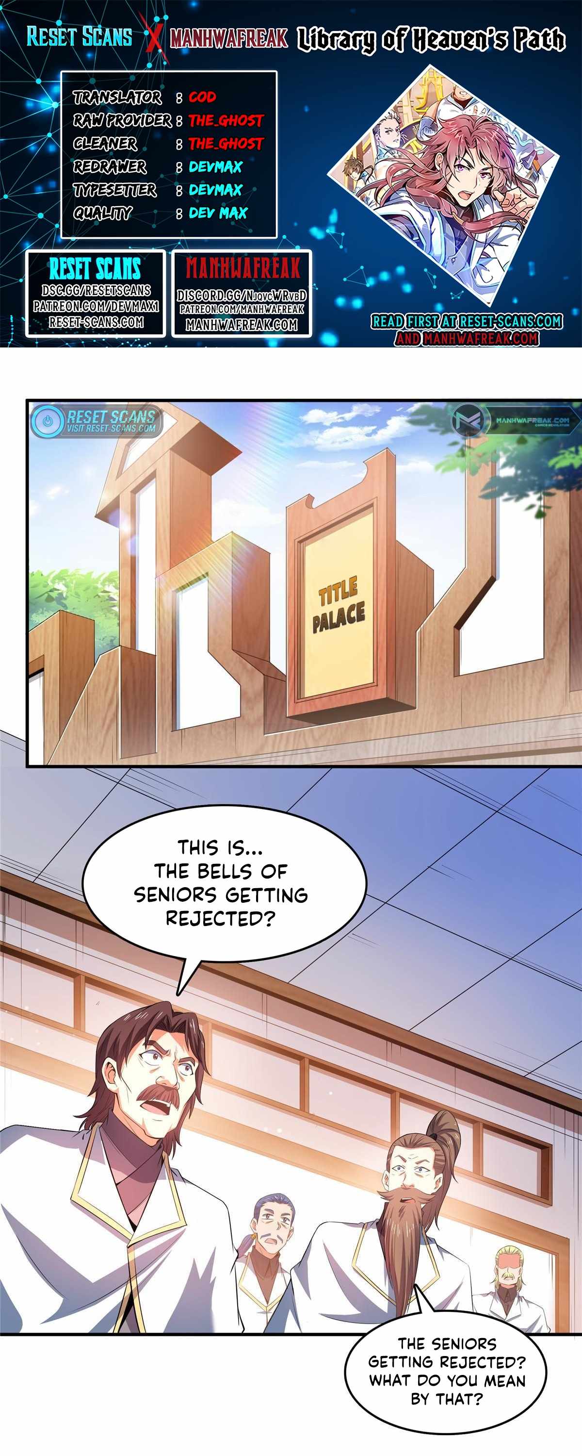 Library to Heaven’s Path Chapter 231 page 0