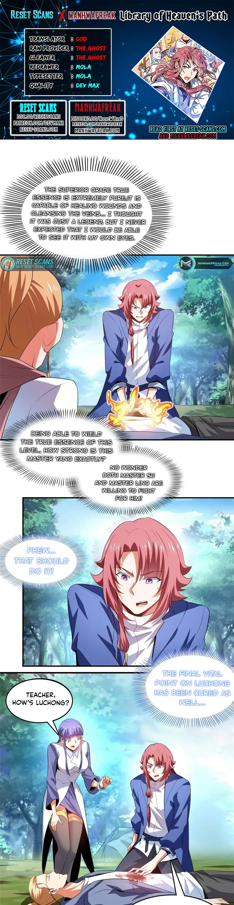 Library to Heaven’s Path Chapter 240 page 0