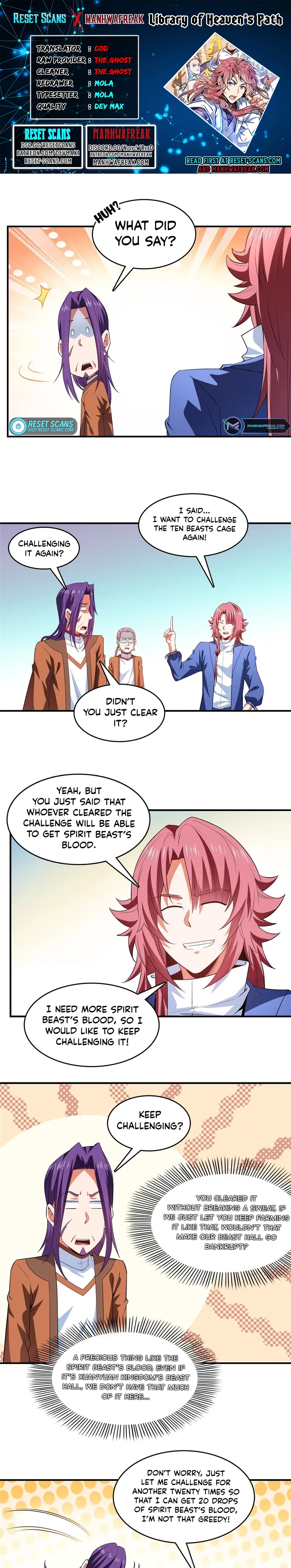 Library to Heaven’s Path Chapter 244 page 0