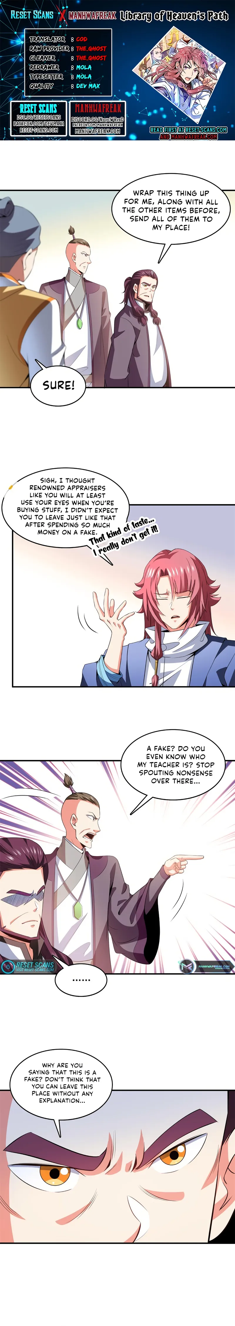 Library to Heaven’s Path Chapter 260 page 0