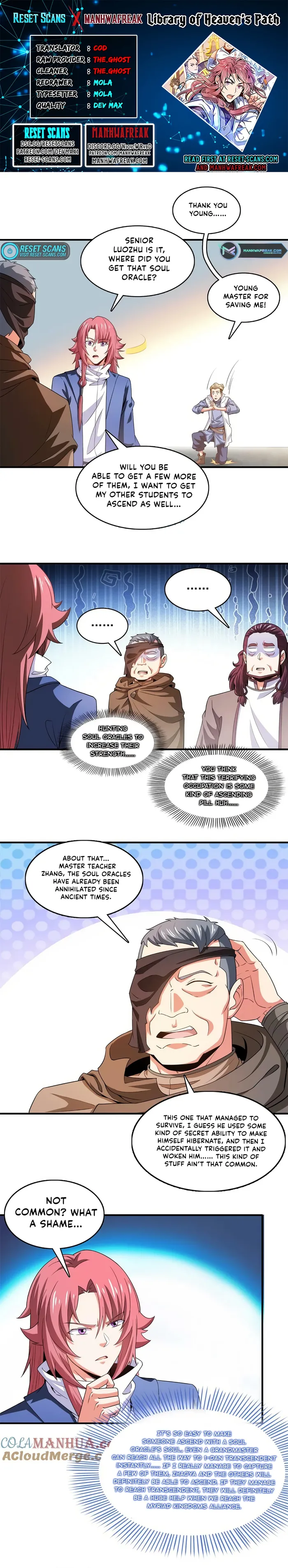 Library to Heaven’s Path Chapter 271 page 0