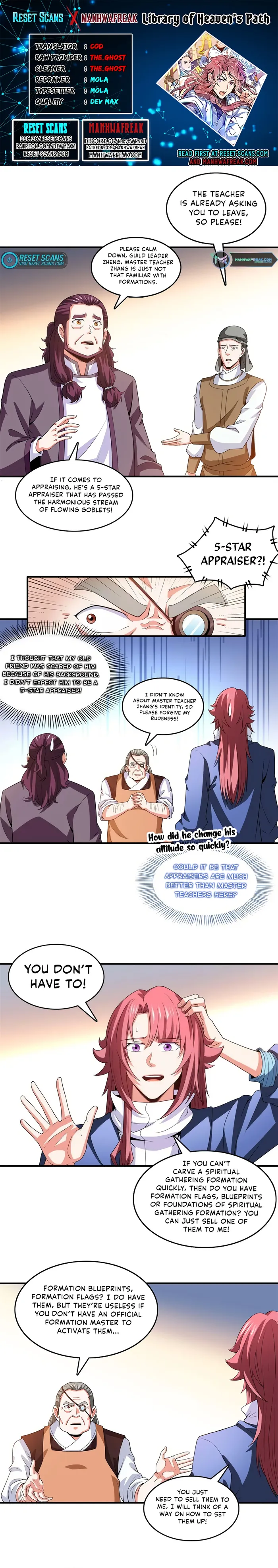 Library to Heaven’s Path Chapter 274 page 0
