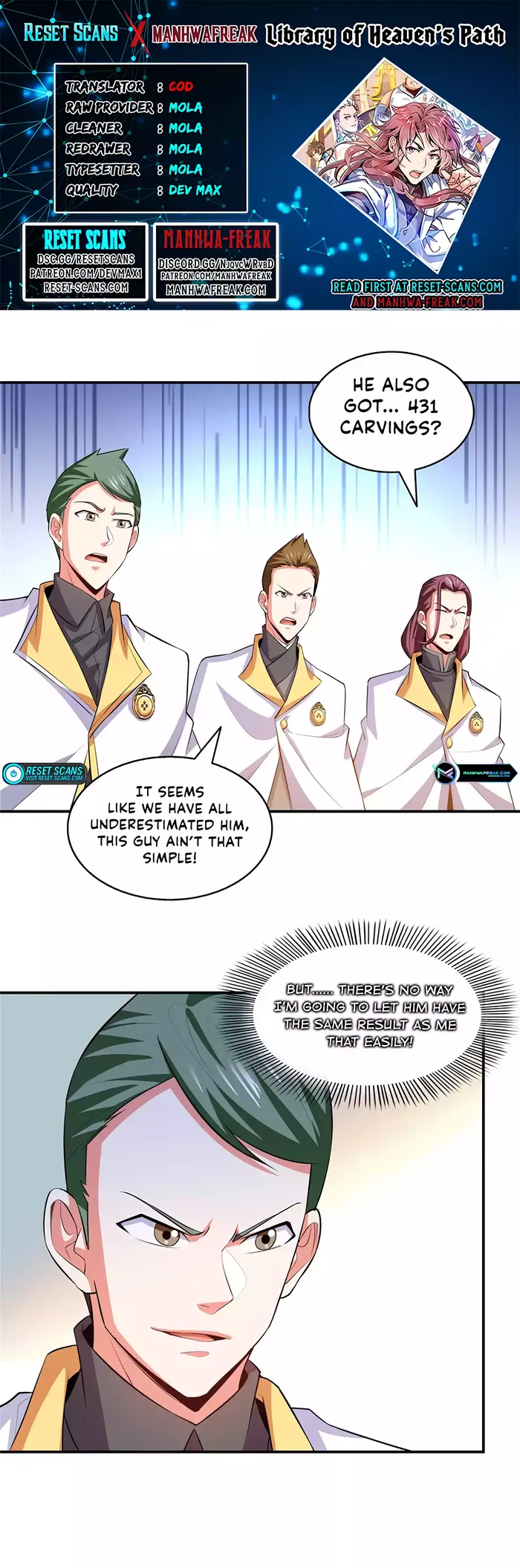 Library to Heaven’s Path Chapter 304 page 0
