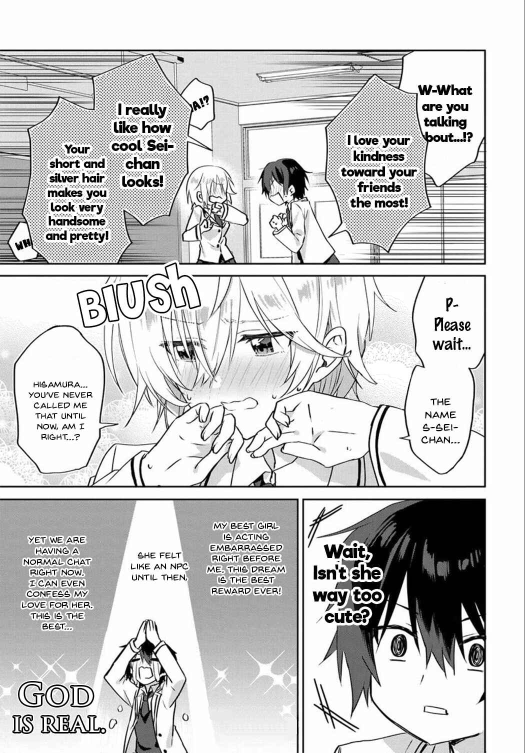 Love Come Manga ni Haitte Shimatta node, Oshi no Make Heroine wo Zenryoku de Shiawase ni Suru Chapter 1 page 22