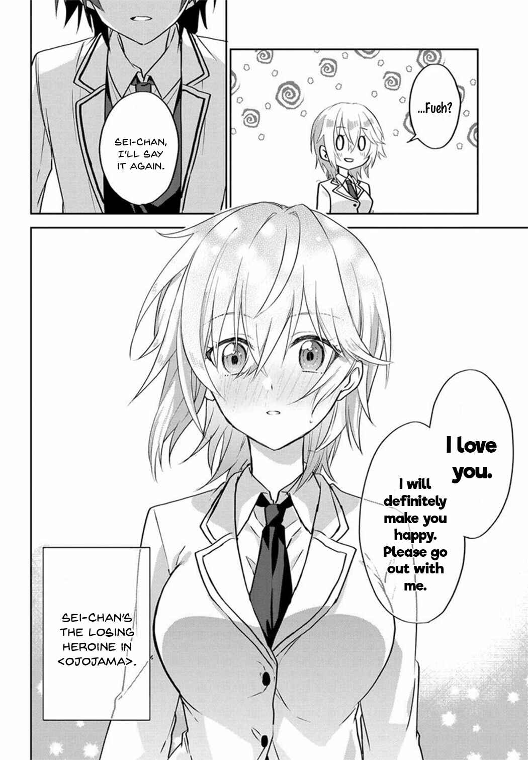 Love Come Manga ni Haitte Shimatta node, Oshi no Make Heroine wo Zenryoku de Shiawase ni Suru Chapter 1 page 25