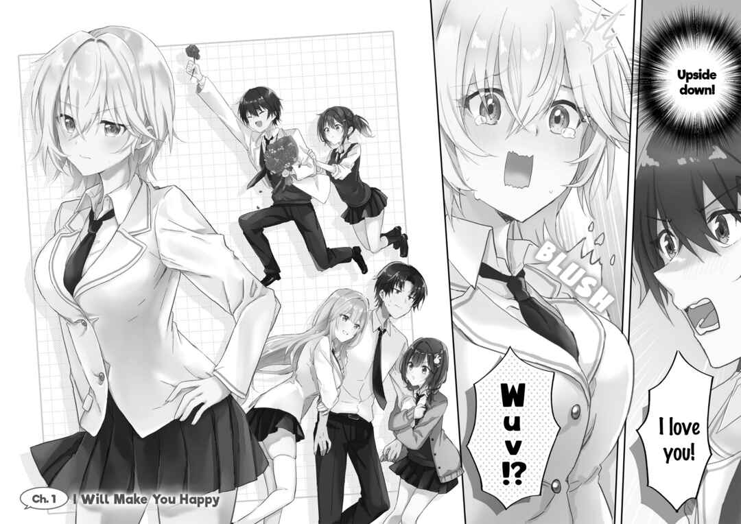 Love Come Manga ni Haitte Shimatta node, Oshi no Make Heroine wo Zenryoku de Shiawase ni Suru Chapter 1 page 5
