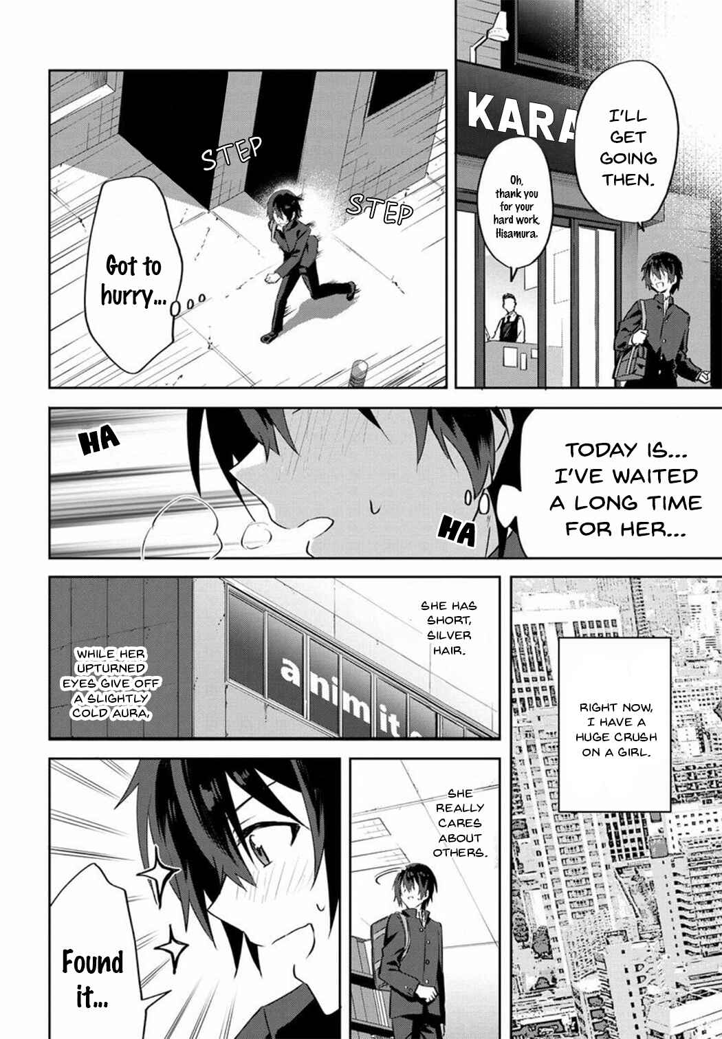 Love Come Manga ni Haitte Shimatta node, Oshi no Make Heroine wo Zenryoku de Shiawase ni Suru Chapter 1 page 6