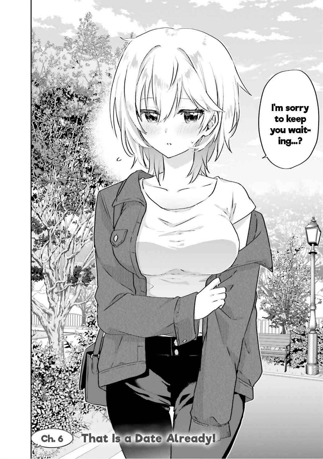 Love Come Manga ni Haitte Shimatta node, Oshi no Make Heroine wo Zenryoku de Shiawase ni Suru Chapter 6 page 1