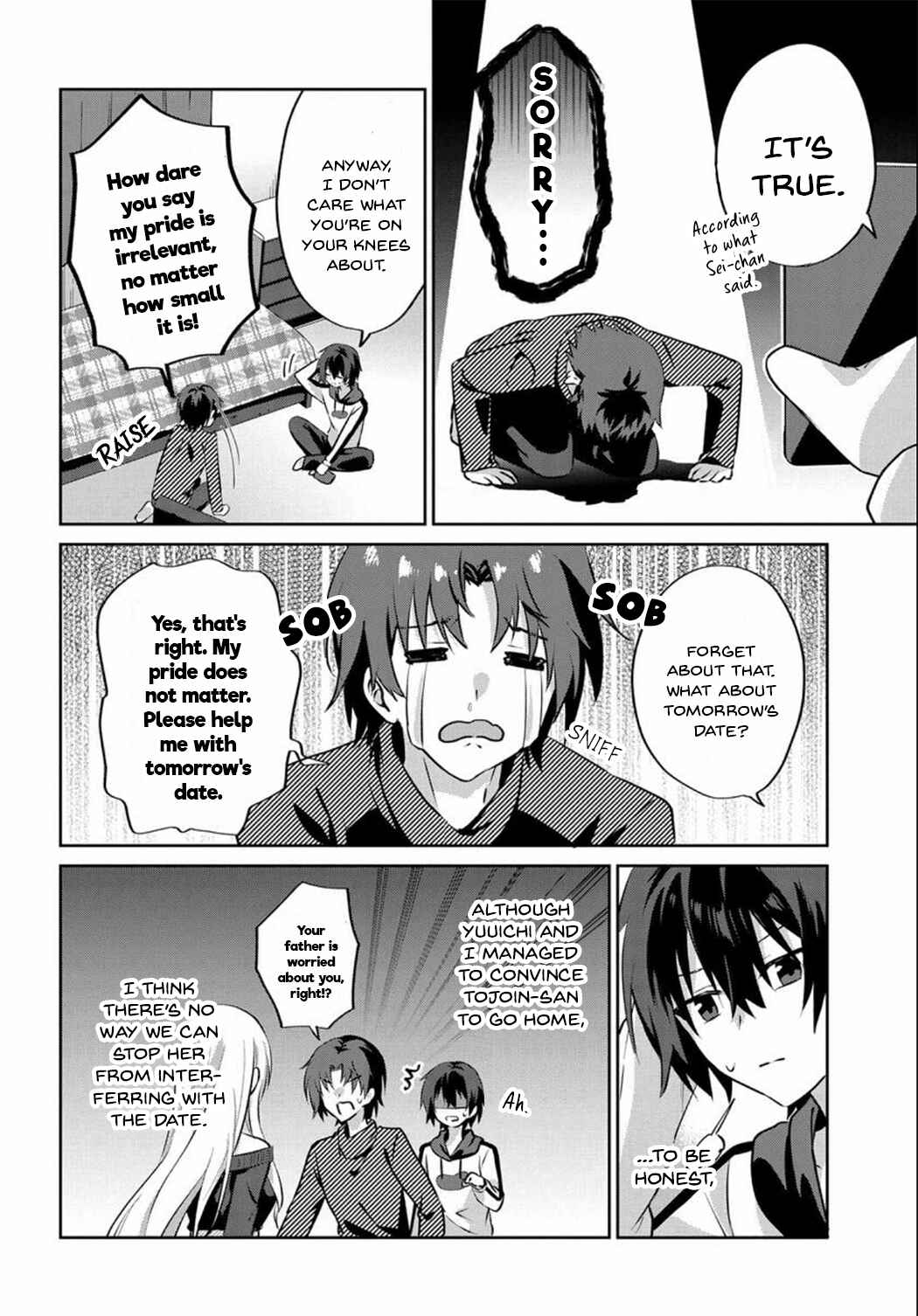 Love Come Manga ni Haitte Shimatta node, Oshi no Make Heroine wo Zenryoku de Shiawase ni Suru Chapter 6 page 3