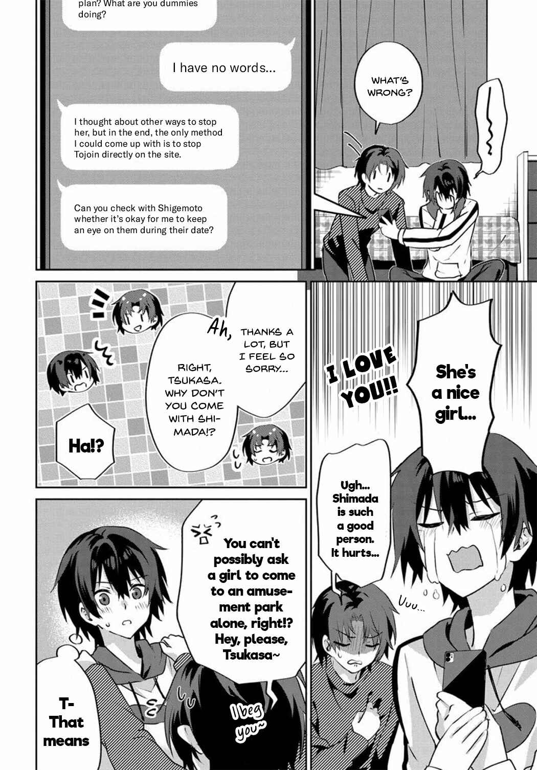 Love Come Manga ni Haitte Shimatta node, Oshi no Make Heroine wo Zenryoku de Shiawase ni Suru Chapter 6 page 5