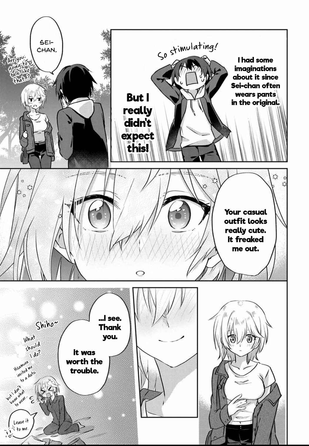 Love Come Manga ni Haitte Shimatta node, Oshi no Make Heroine wo Zenryoku de Shiawase ni Suru Chapter 6 page 8
