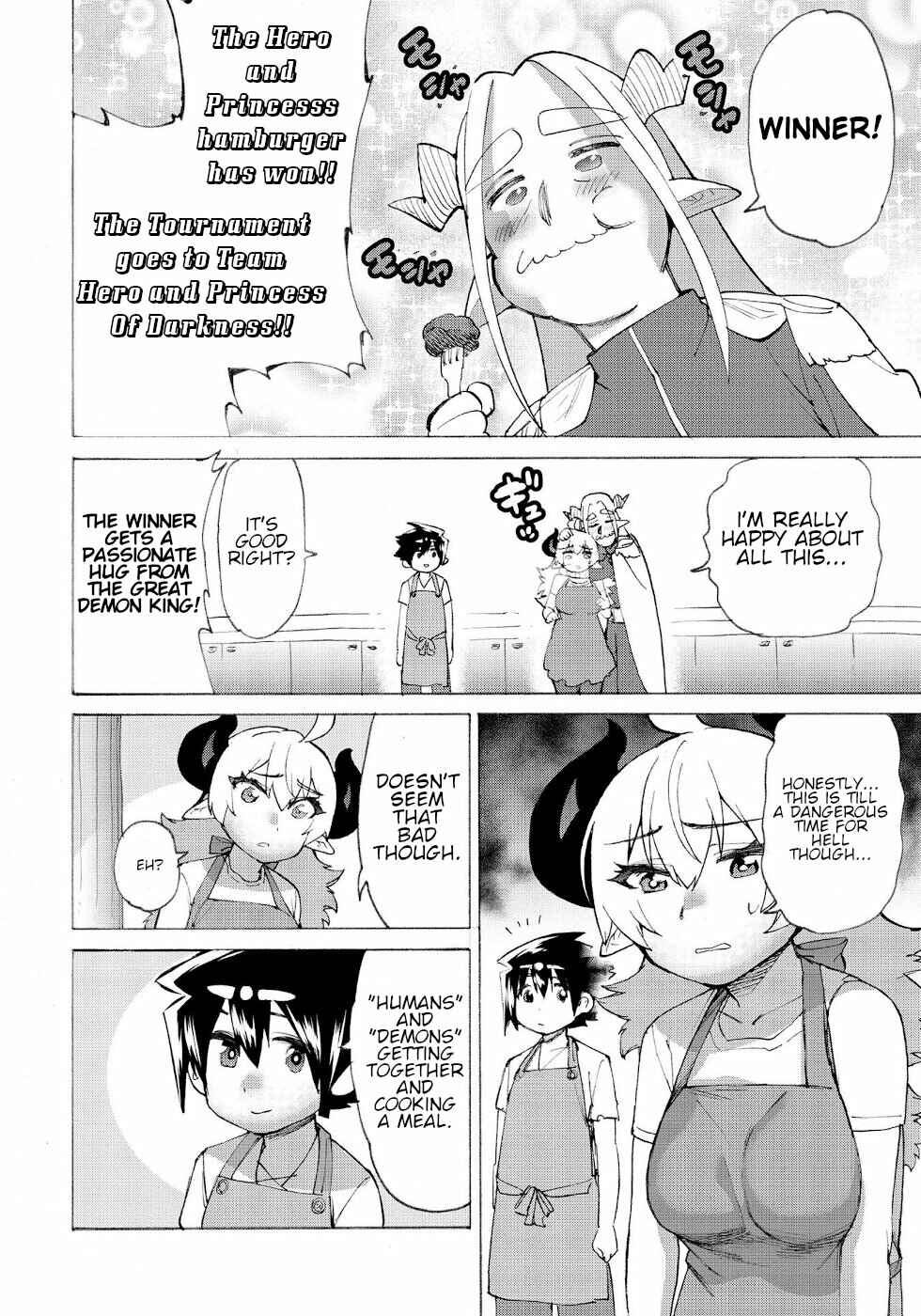 Love Comedy Hero & the Princess of Darkness Chapter 14 page 11