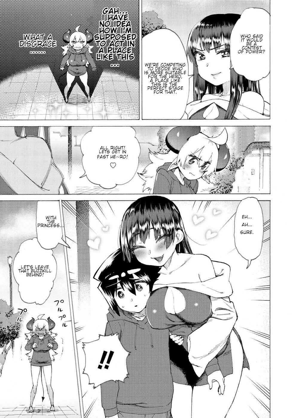 Love Comedy Hero & the Princess of Darkness Chapter 16 page 2
