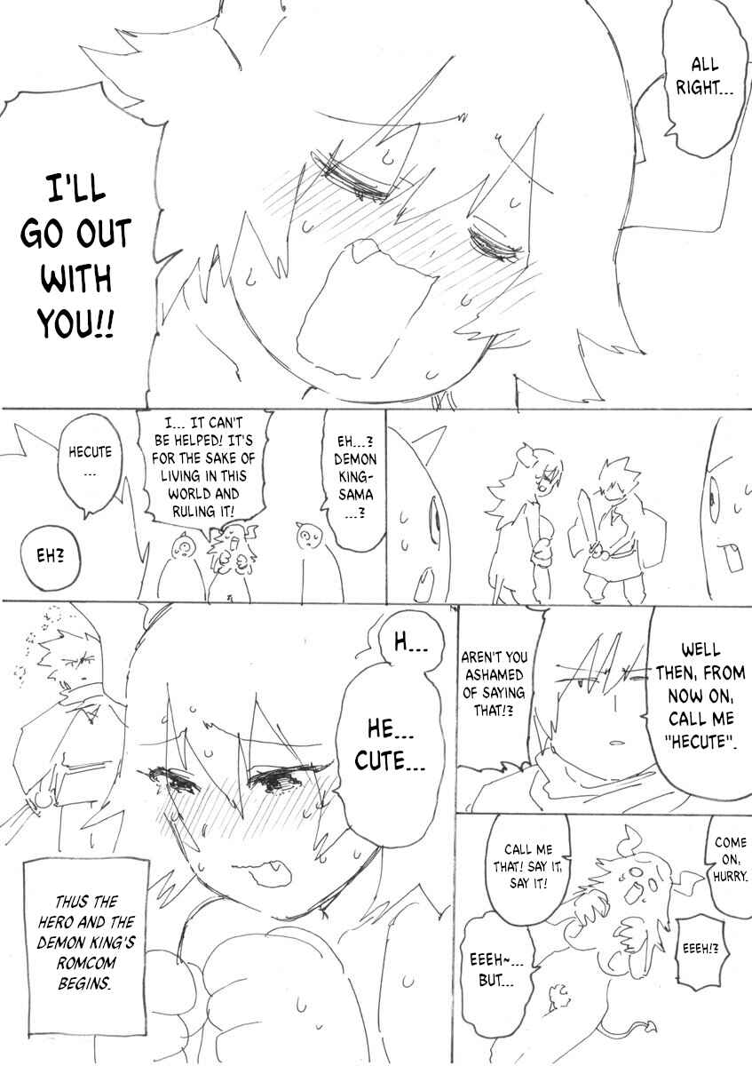 Love Comedy Hero & the Princess of Darkness Chapter 2 page 14