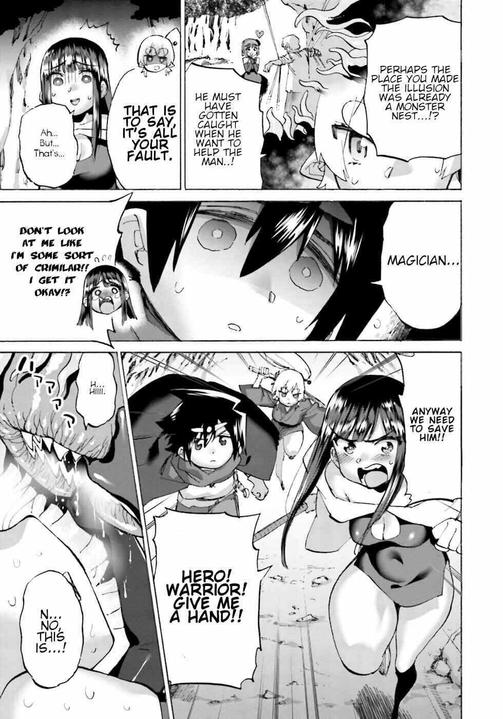 Love Comedy Hero & the Princess of Darkness Chapter 23.1 page 10