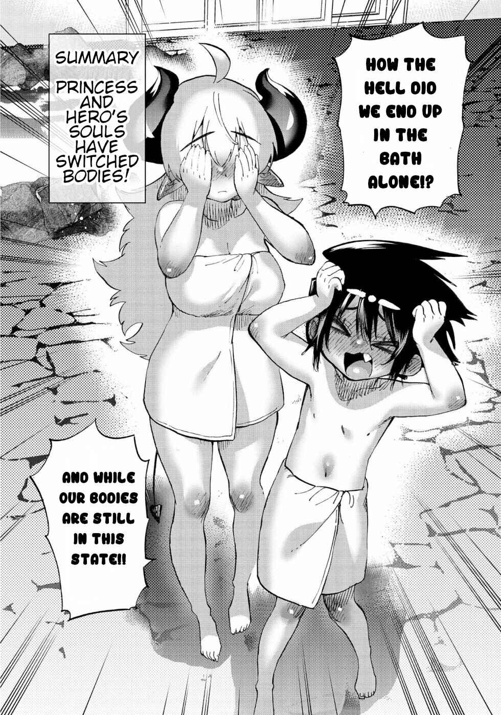 Love Comedy Hero & the Princess of Darkness Chapter 32 page 1